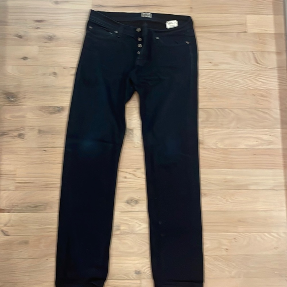 Naked & Famous dark indigo jeans 34